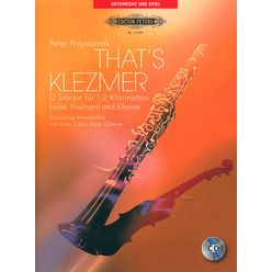 Edition Peters That's Klezmer Clarinet