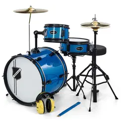Youngster Drum Set Bundle Blue