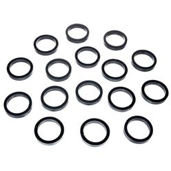 Stairville Snap Protector Ring Bk 16pcs