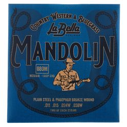 La Bella 880M Mandolin Ph.Br. Medium