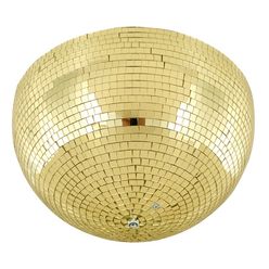 Eurolite Half Mirror Ball 40cm gold