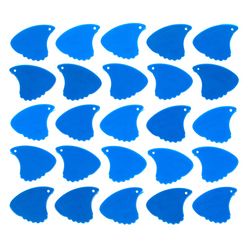 Sharkfin Pick Relief Hard Blue 25
