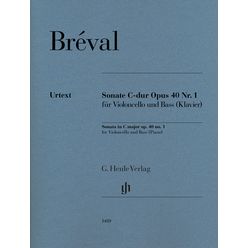 Henle Verlag Bréval Sonate C-Dur Cello