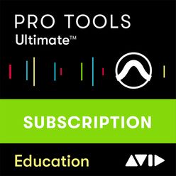 Avid Pro Tools Ultimate 1Y Subs EDU