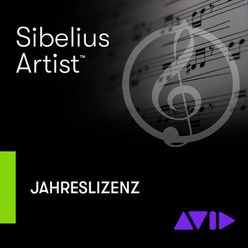 Avid Sibelius Artist Annual Subsc.
