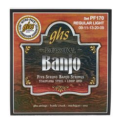 GHS PF170 5-String Banjo Set