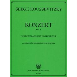 Robert Forberg Musikverlag Koussevitzky Concert op. 3