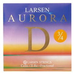 Larsen Aurora Cello D String 3/4 Med.