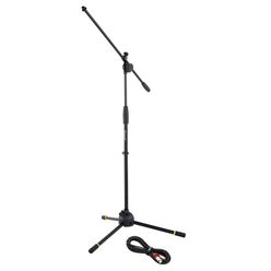 Roadworx Mic Stand + Cable 10 m Pack
