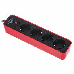 Brennenstuhl Ecolor Power Strip 4 Way RD