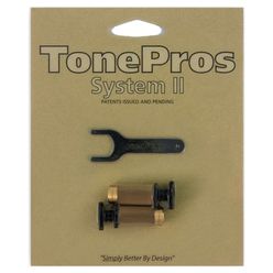 TonePros SPRS2 B Brass Locking Studs
