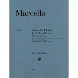 Henle Verlag Marcello Cellosonate F-Dur