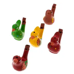 Ceramic Chirping Birds Colored