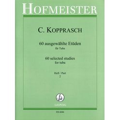 Friedrich Hofmeister Verlag Kopprasch 60 Etüden Tuba 2