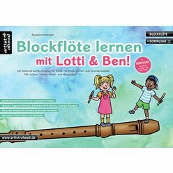 Artist Ahead Musikverlag Blockflöte lernen Lotti & Ben