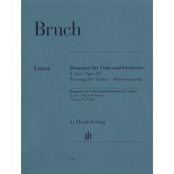 Henle Verlag Bruch Romanze F-Dur Violin
