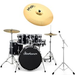 Startone Star Drum Set Studio Bundle BK