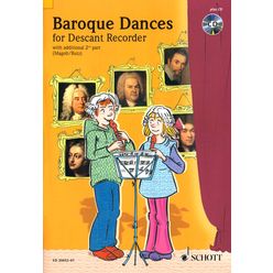 Schott Baroque Dances Recorder