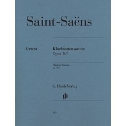 Henle Verlag Saint-Saëns Klarinettensonate
