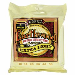Ernie Ball Earthwood Bronze 3-pack 3006