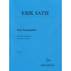 Edition Butorac Satie Trois Gymnopédies Violin