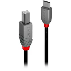 3m USB 2.0 Typ C/B Anthra