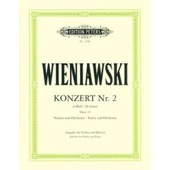 Edition Peters Wieniawski Violinkonzert Nr. 2