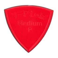 V-Picks Medium Pointed Ruby Red