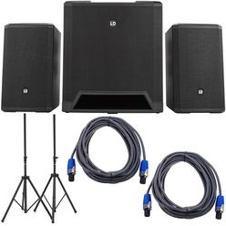 LD Systems Dave 15 G4X Stand Bundle