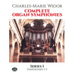 Dover Publications Organ Symphonies Widor