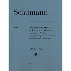 Henle Verlag Schumann Fantasiestücke Viol