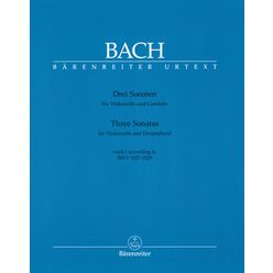 Bärenreiter Bach Drei Sonaten Cello