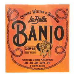 La Bella 5-String Banjo Medium Ball End