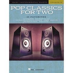 Hal Leonard Pop Classics For Two Trumpets