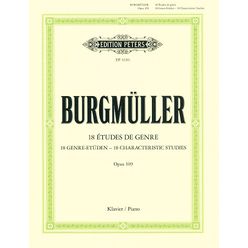 Edition Peters Burgmüller 18 Etüden op. 109