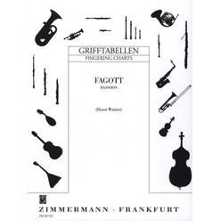 Zimmermann Verlag Grifftabelle Bassoon