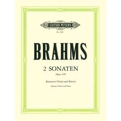 Edition Peters Brahms 2 Klarinettensonaten