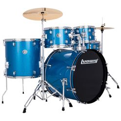 Ludwig Accent Fuse 5pc Blue
