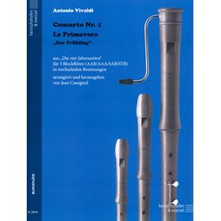 Heinrichshofen Verlag Vivaldi Frühling 3 Blockflöten