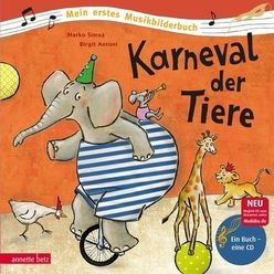 Annette Betz Verlag Karneval Tiere Musikbilderbuch