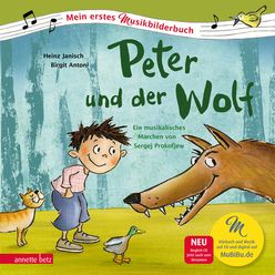 Annette Betz Verlag Peter und Wolf Musikbilderbuch