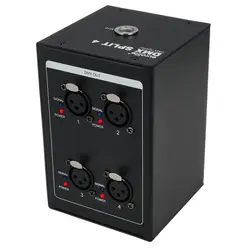 DMX Split 4 Mini Splitter 3pol