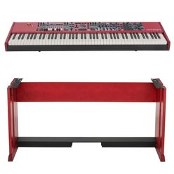 Clavia Nord Stage 4 88 Wood Stand Bundle