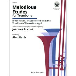 Carl Fischer Melodious Etudes for Trombone