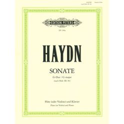 Edition Peters Haydn Flötensonate G-Dur