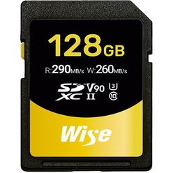 Wise SDXC UHS-II V90 128GB