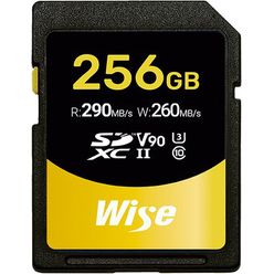 Wise SDXC UHS-II V90 256GB