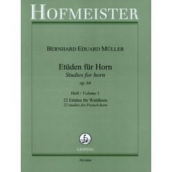 Friedrich Hofmeister Verlag Etüden für Horn 1