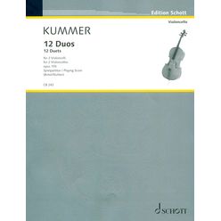 Schott Kummer 12 Duos Cello