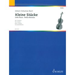 Schott Bach Kleine Stücke 2 Violinen
